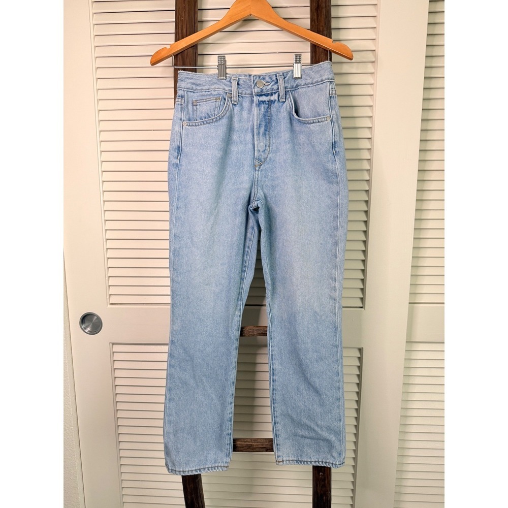 LOVERS + FRIENDS Denim Light Wash‎ Straight Leg Jeans Women's Size 26